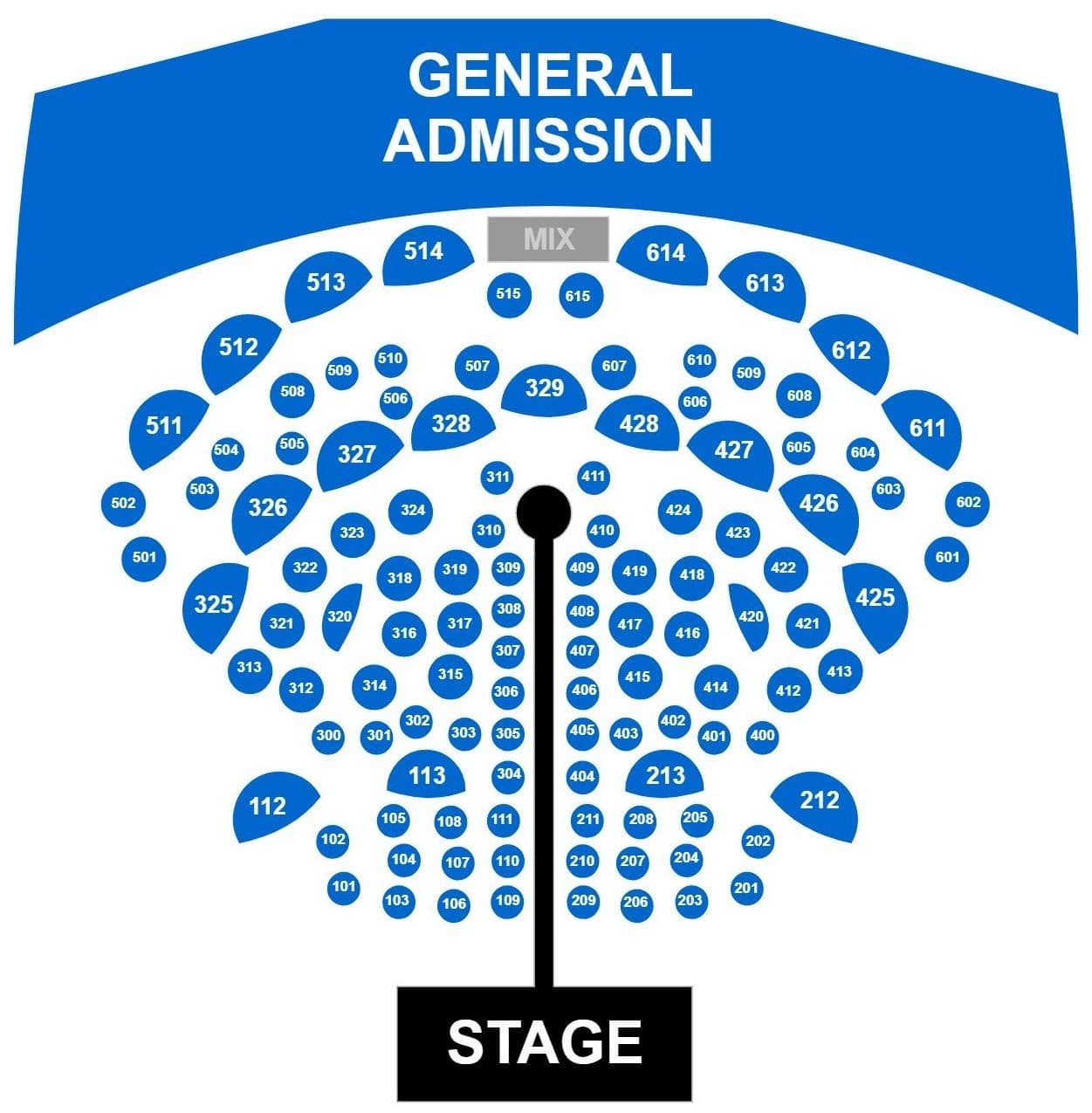 SEATING MAP